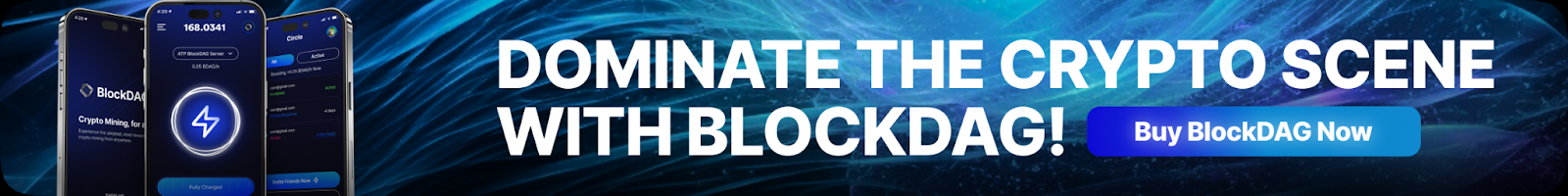 Dominate the crypto scene with BlockDAG