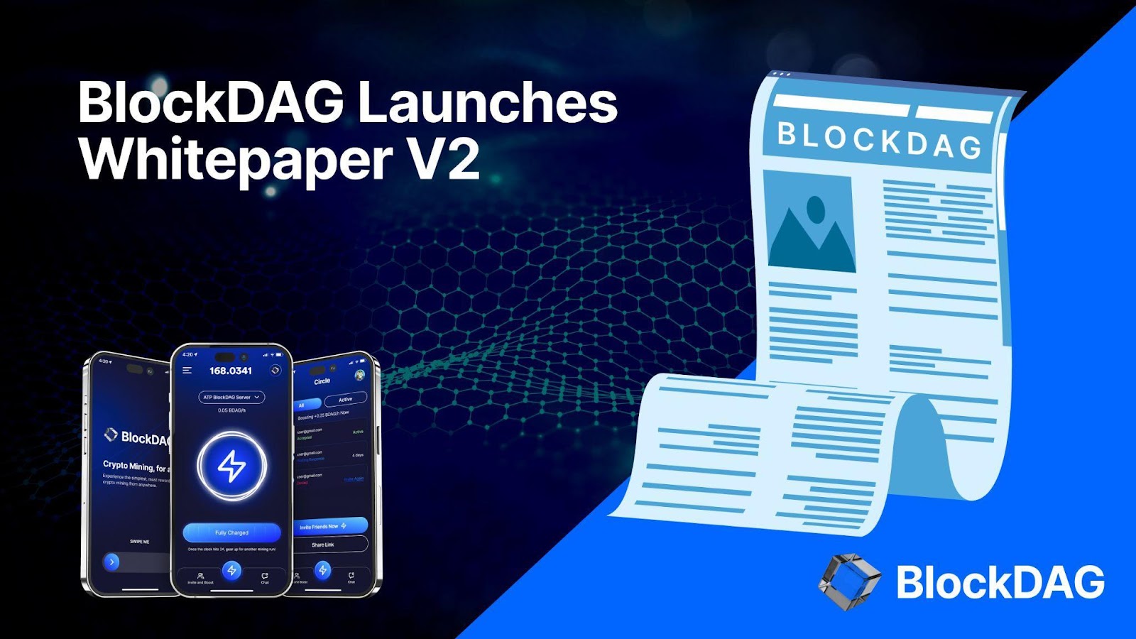 BlockDAG Launches Whitepaper V2