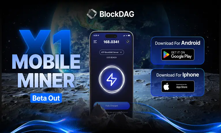 BlockDAG's X1 app enables investors to earn $20 daily; Filecoin stabilizes after downtrend and Stellar upgrades