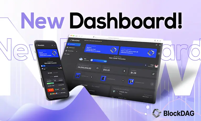 BDAG's innovative dashboard; Toncoin peaks & Chainlink updates