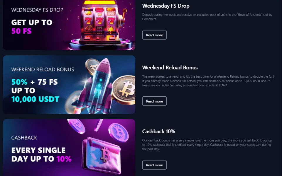 Why Real Money Online Casino Site BETS.io Stands Out