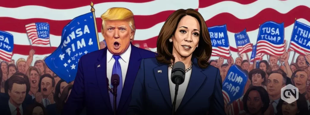 Kamala Harris flips Donald Trump on Polymarket