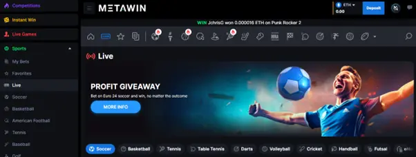 MetaWin Sports Betting