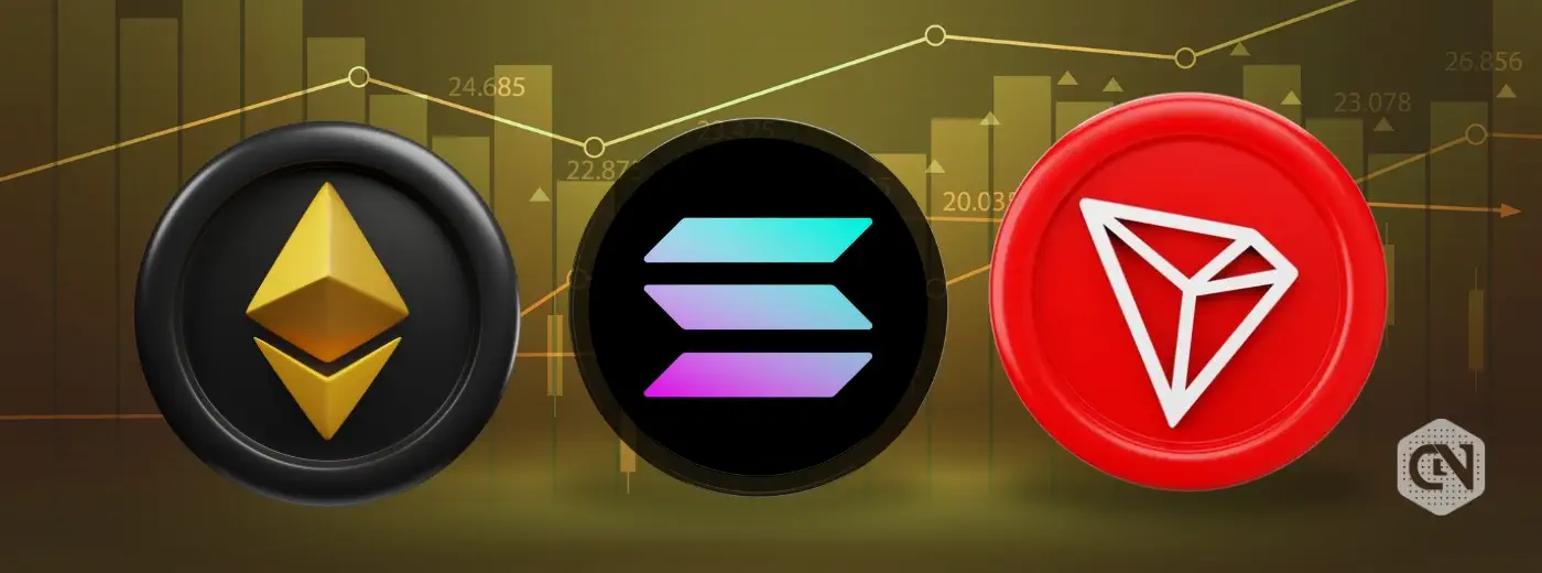 Ethereum v Solana v Tron Ultimate Memecoin Blockchain Battle