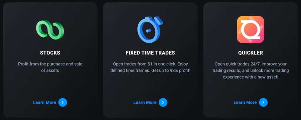 Olymp Trade - Features