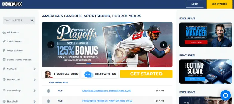 BetUS Casino Review Sportsbook