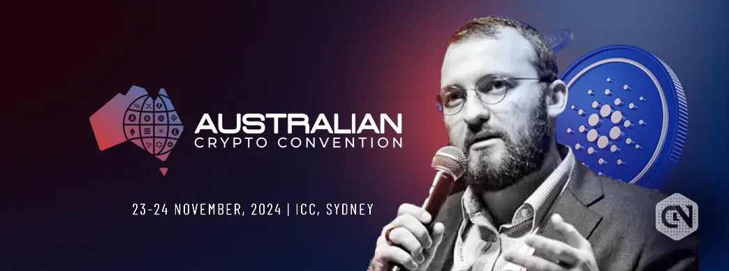 Cardano Founder to Headline Australia’s Largest Crypto Event