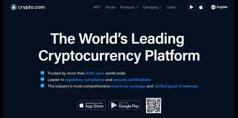 Crypto.com - Crypto Exchange Platform