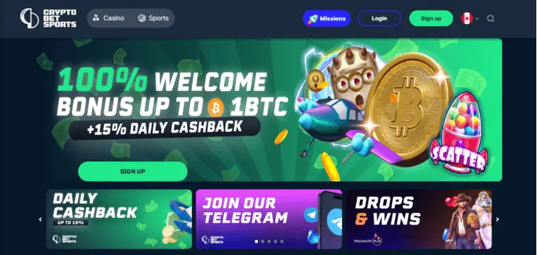 CryptoBetSports Casino