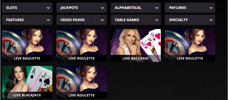 Gossip slots live casino games