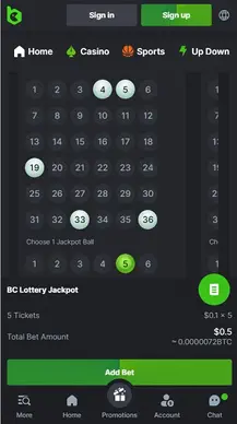 lucky draw lottery game