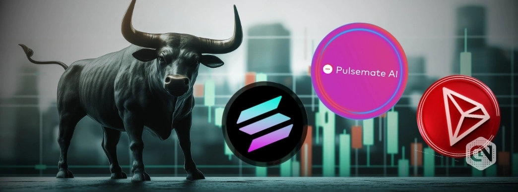 SOL and TRX Continue to Soar as Pulsemate AI Disrupts the Market