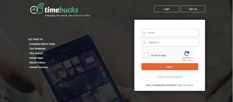 Timebucks Faucet