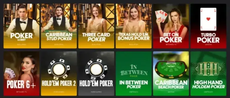 Play BTC Poker games