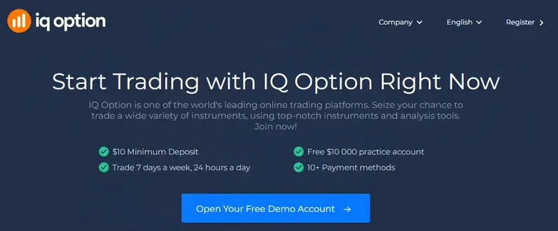 IQ Option - User Interface