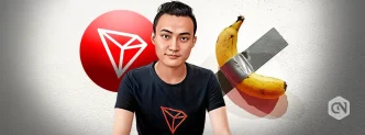 Tron's Justin Sun Ate $6.2 Million Banana Art 'Comedian', calls Art "A beautiful Connection"