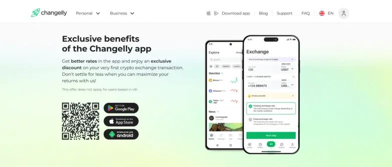 changelly dashboard