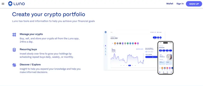 luno dashboard