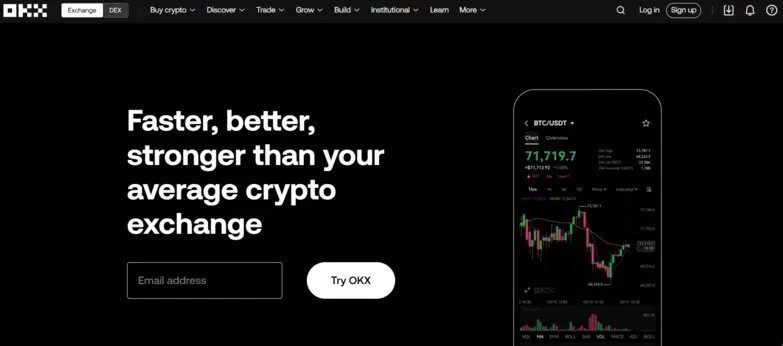 okx dashboard