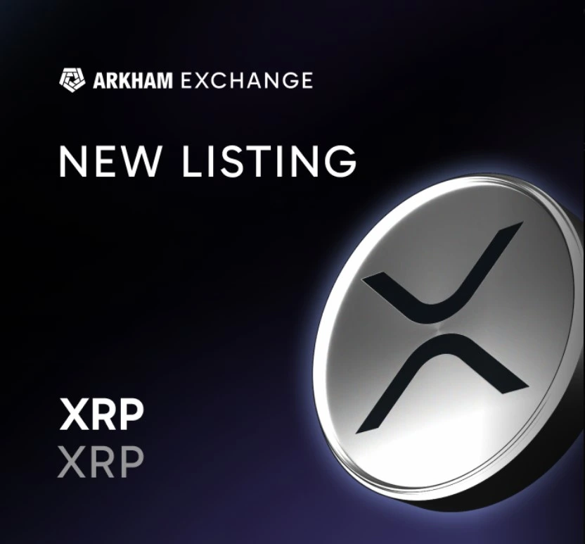 Ripple's XRP to be listed on Arkham Exchange Today